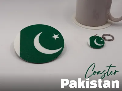 Flag of Pakistan Coaster