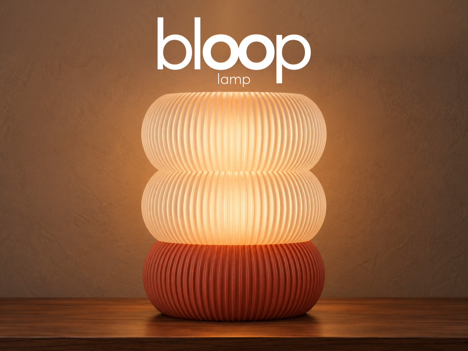 BLOOP — Ribbed Table Lamp | E14 - 1