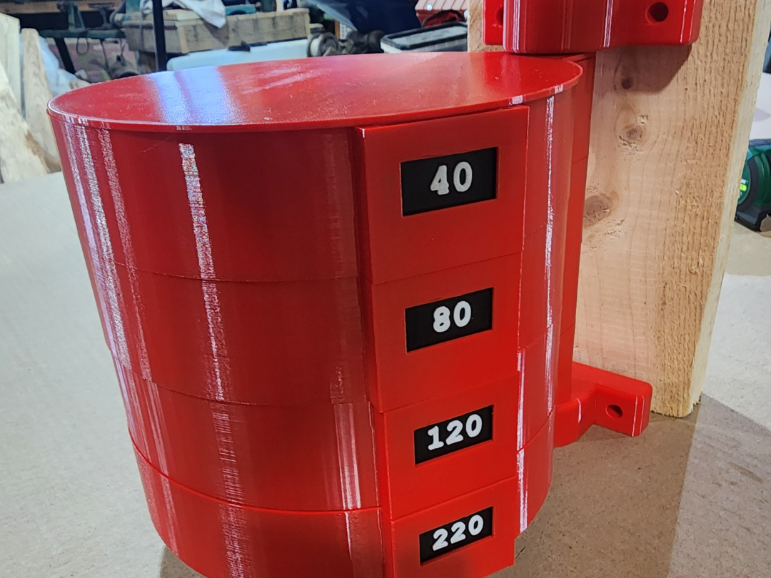 7" Sanding Disk Organizer - Heavy Duty