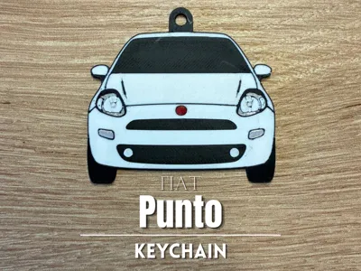 Fiat Punto - Keychain