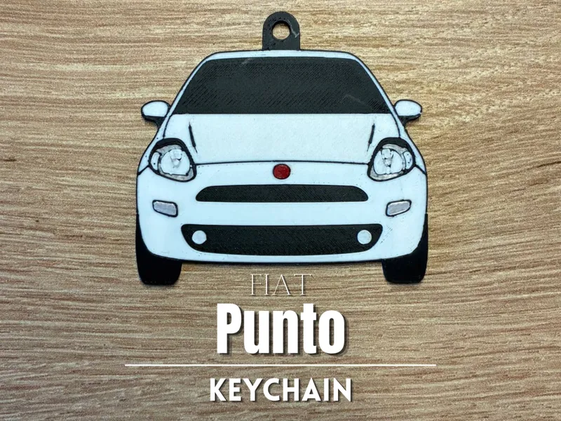 Fiat Punto - Keychain