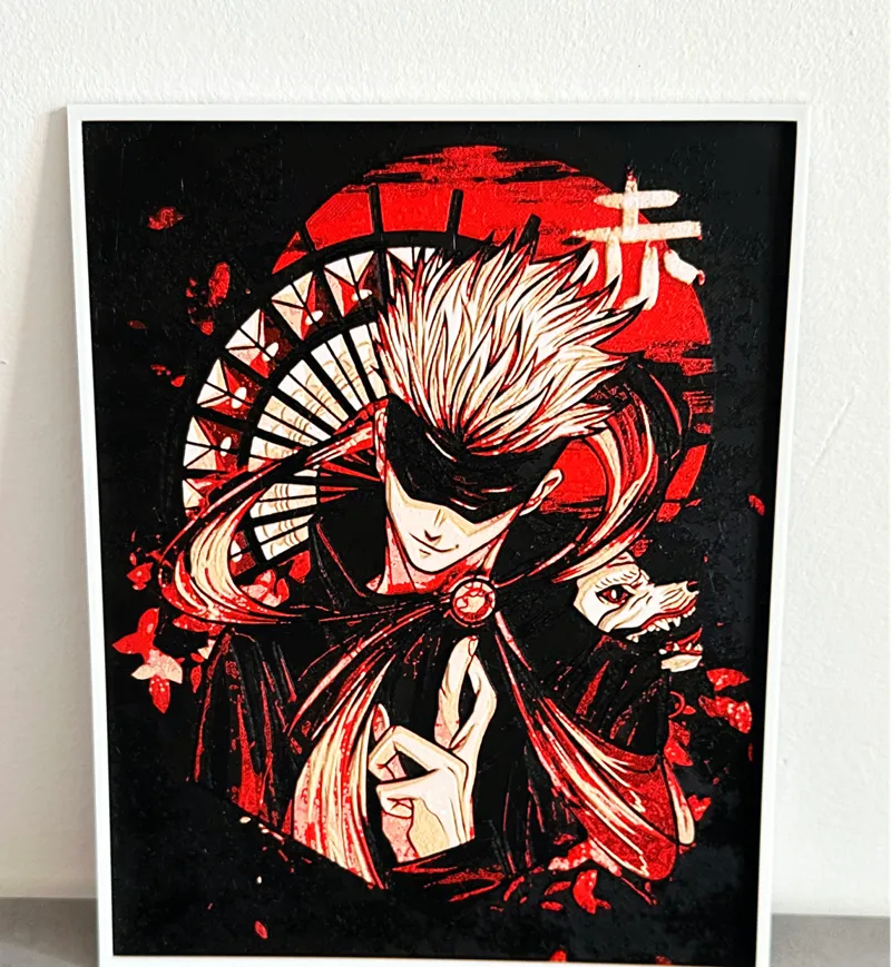 SATORU GOJO JUJUTSU KAISEN HUE FORGE