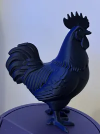 Statue de coq semi-réaliste — photo 3