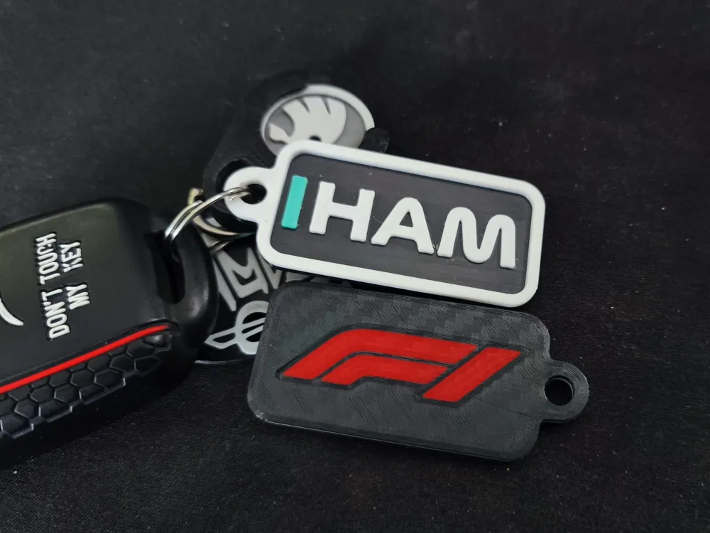 F1 Drivers keychain by Adamko MakerWorld: Download Free 3D Models