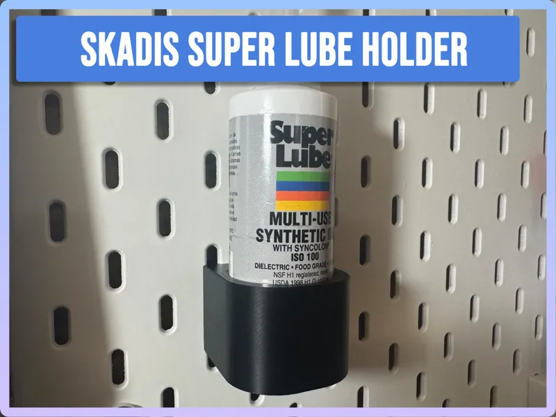 Super Lube Oil Skadis Holder - 41,8mm diameter