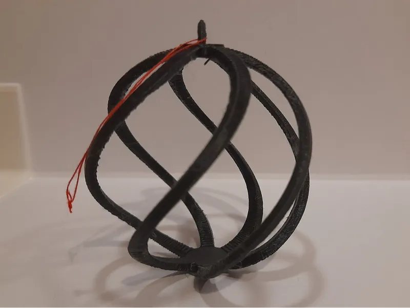 Spiral Style Christmas Bauble