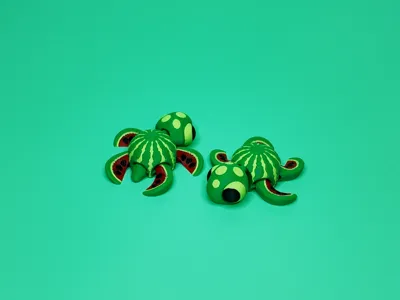 Flexi watermelon turtle