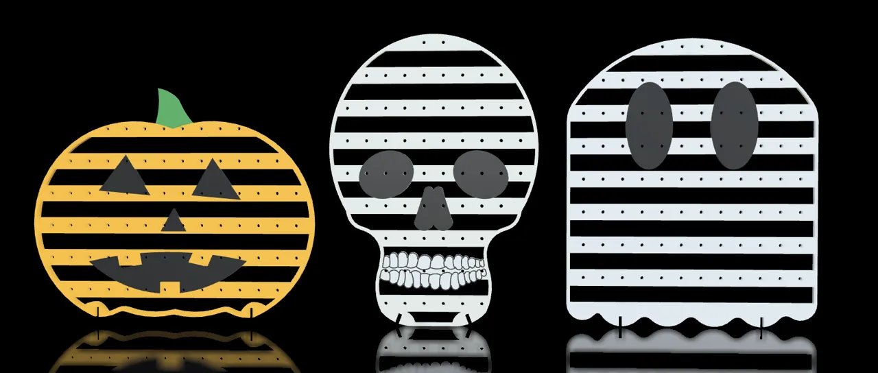 Halloween Earrings Stands (No AMS v. available) view 2