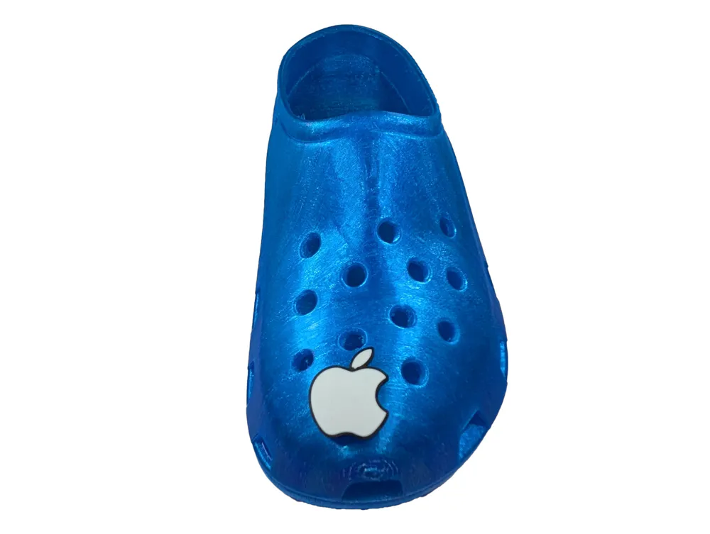 Apple iPhone Logo Croc Shoe Charm (Jibbitz) by sidbarret007 - MakerWorld
