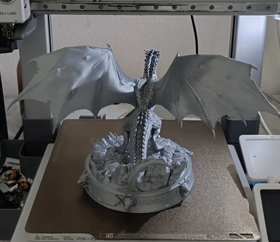 Base Dragon Drogo - Free 3D Print Model - MakerWorld