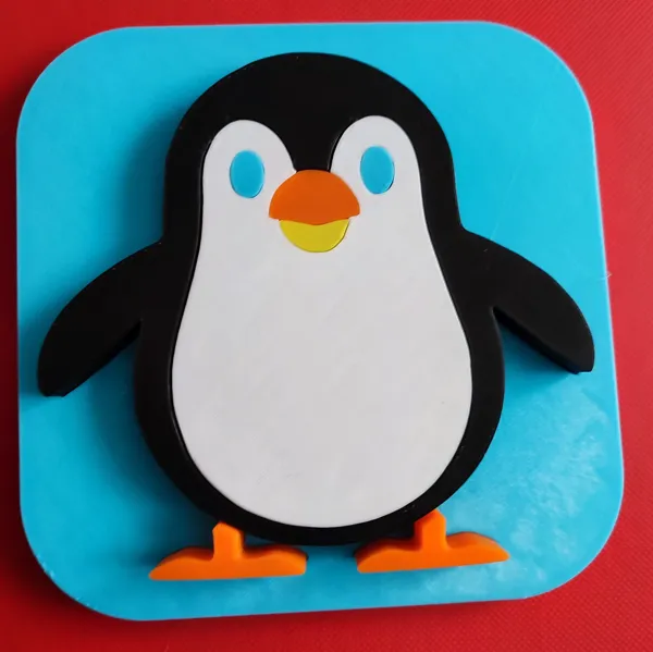 Puzzle pingouin pour enfants