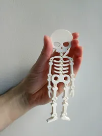 Squelette flexi d'Halloween — photo 3