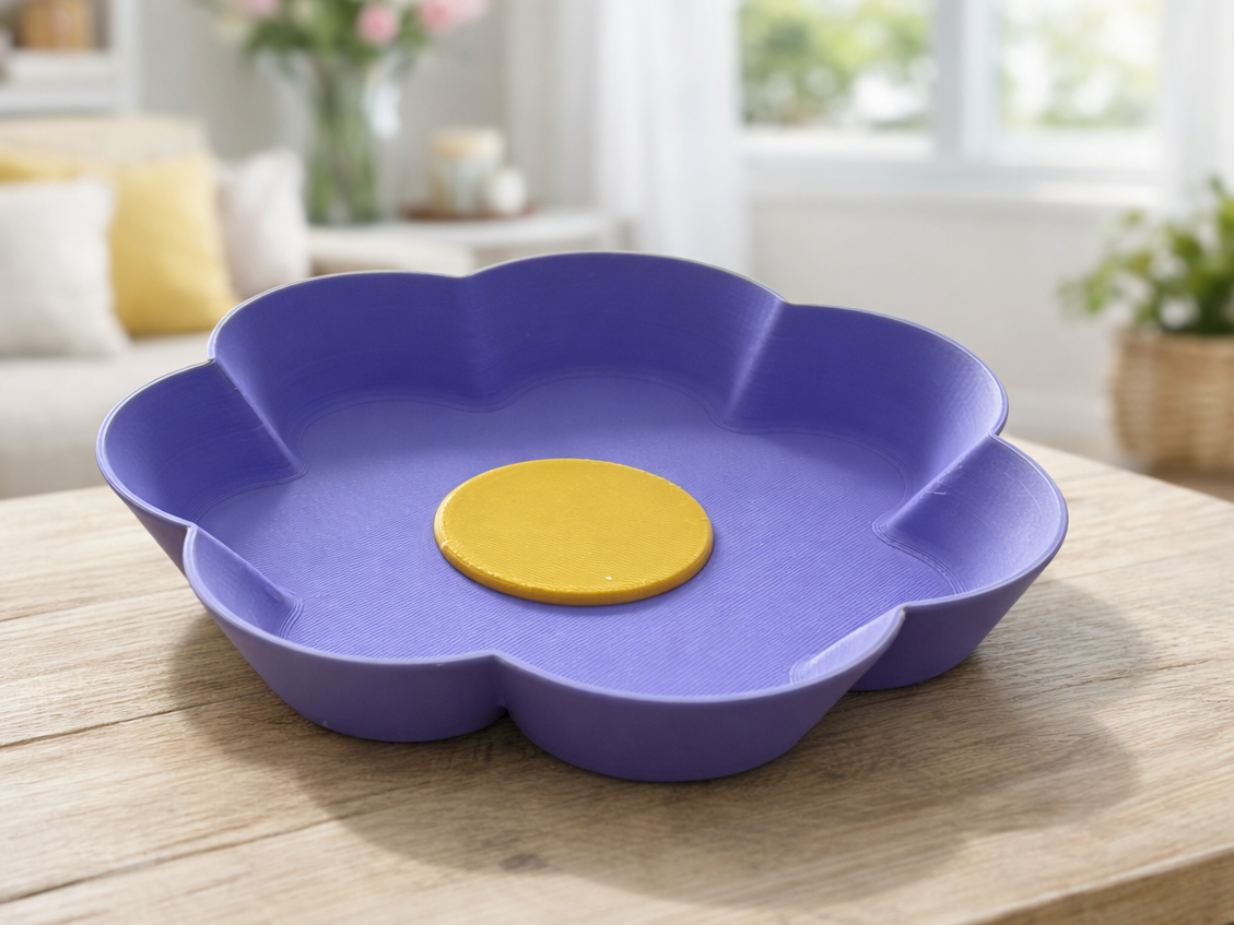 Deko-Schale in Blumenform -kein AMS-