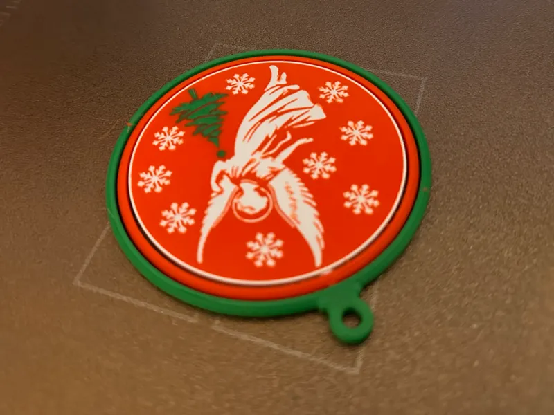 Christmas ornaments with Angel