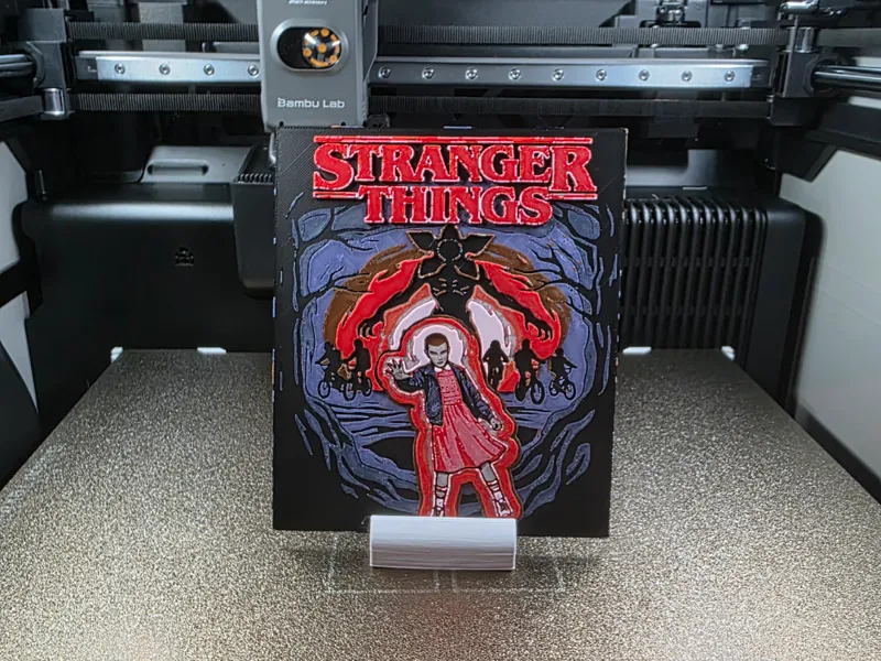 Poster Stranger Things - HueForge