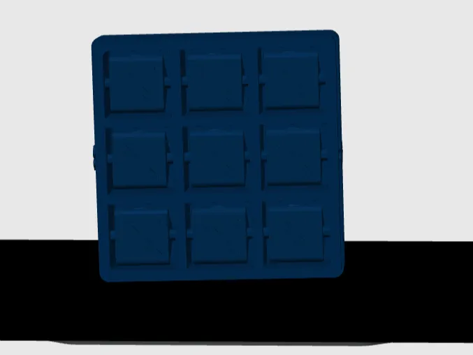Print in Place Tic Tac Toe (XOXO)