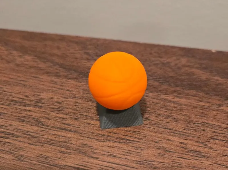 Basketball keycap