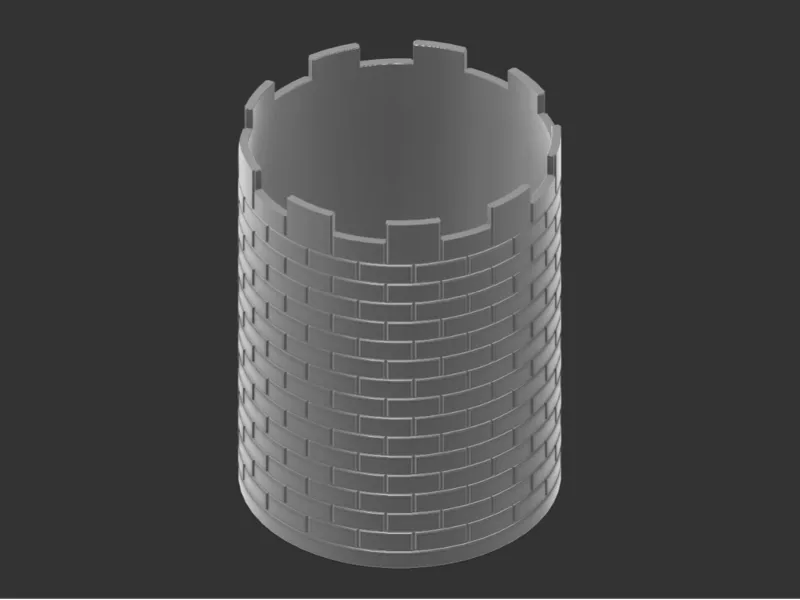 Castle Tower Planter