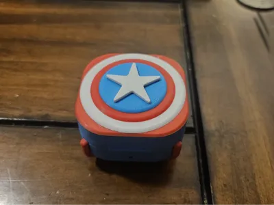 Captain America Samsung Buds 2 Case