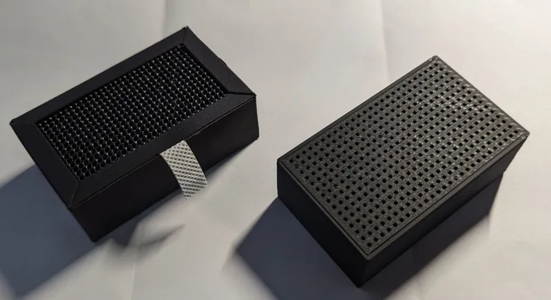 Reusable active carbon filter box