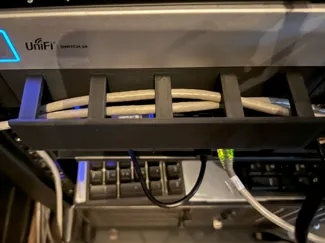 OpenRack 1U - Cable Management Insert with Cover