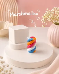 Colorful Twisted Marshmellow