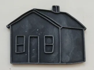 House pottery stamp ceramic