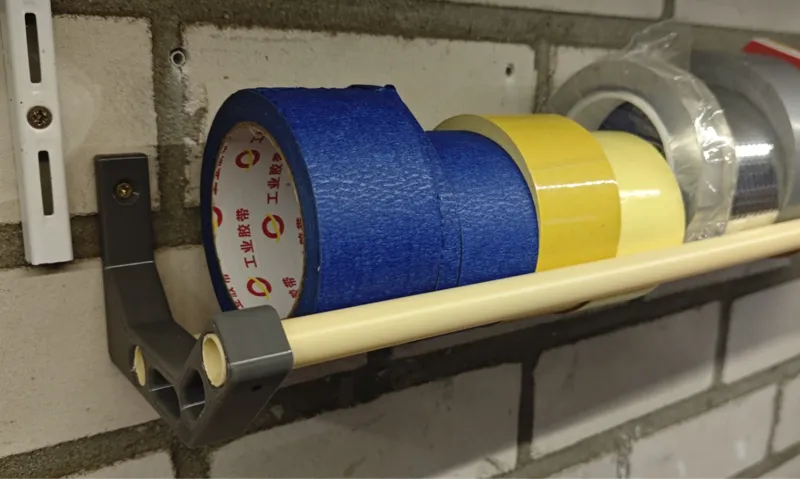 Tape holder 16mm PVC pipe / electrical conduit