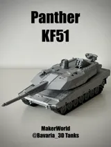 Фигурка на танк Panther KF51