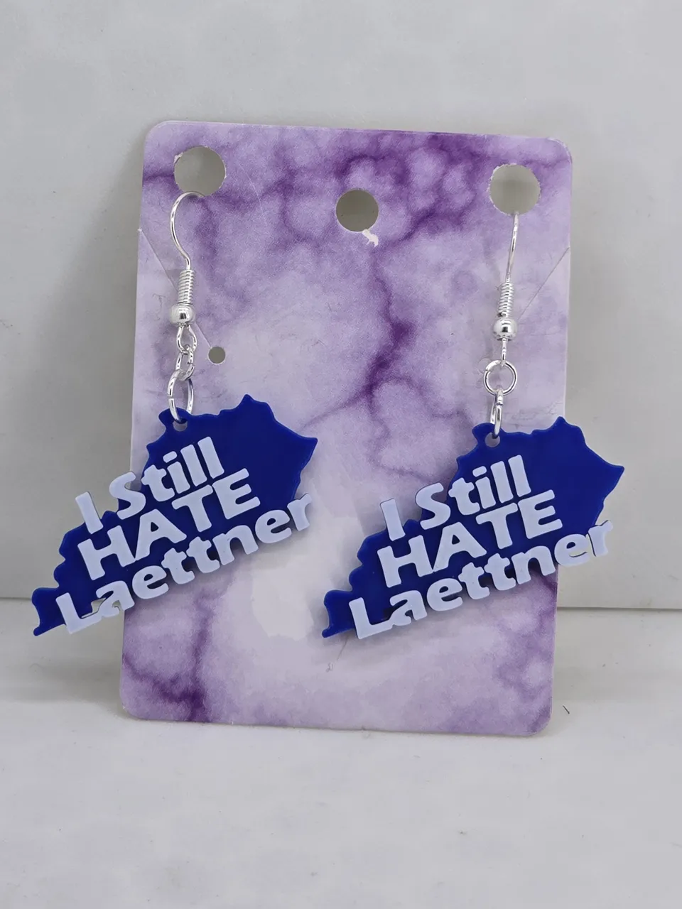 Kentucky Wildcat Earrings view 3