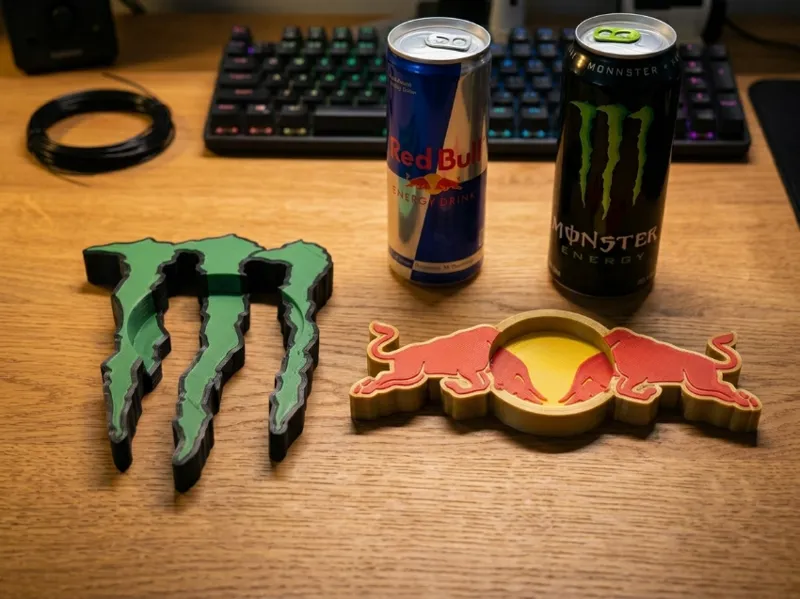 Suporte Para Copo Lata Energético Monster RedBull