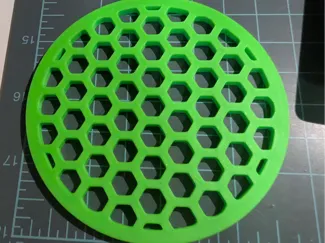 Hex Pattern Coaster