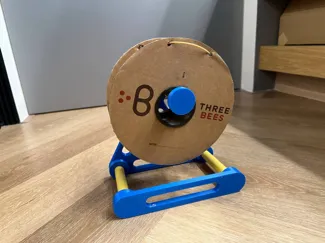 Spool Holder with PVC Pipe 18mm