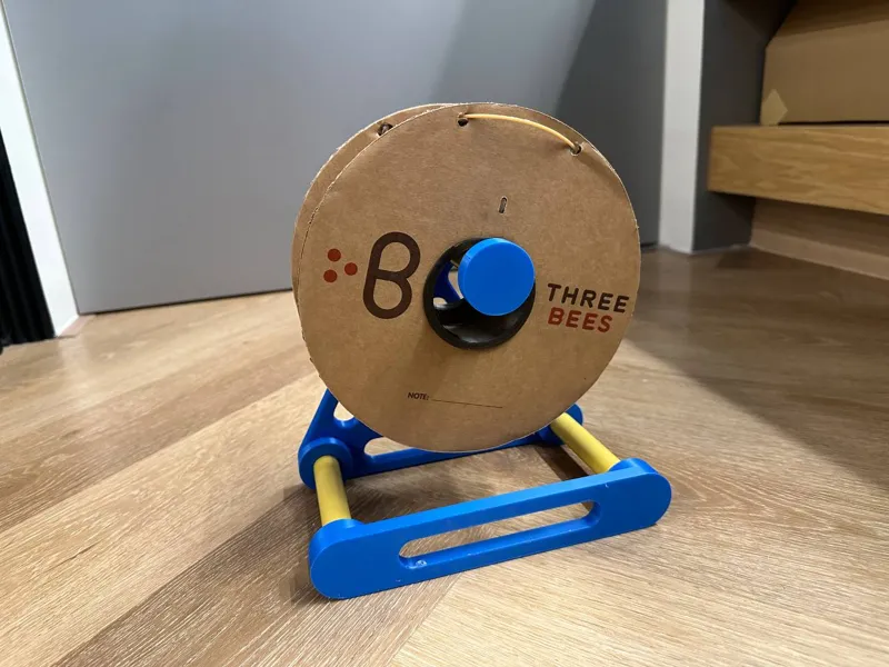 Spool Holder with PVC Pipe 18mm