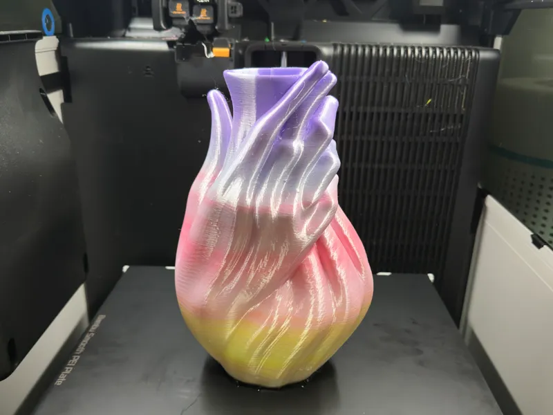 Christmas finger vase  (non-leaky) without support