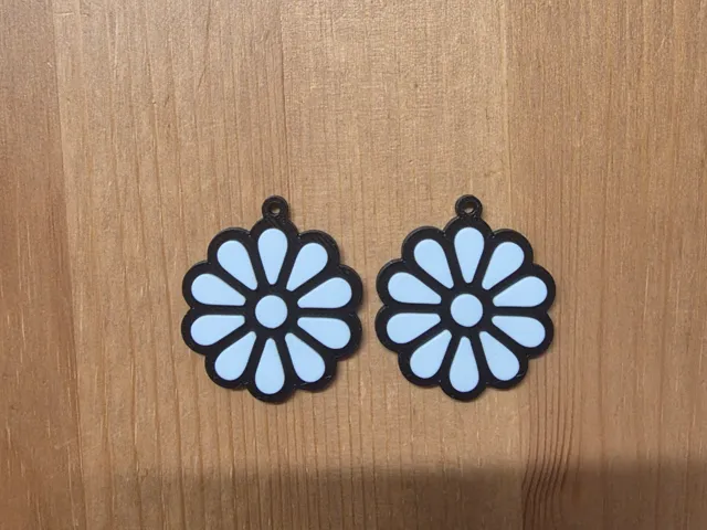 flower earrings