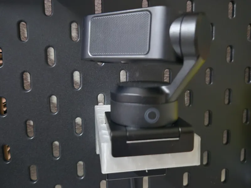 Insta360 Link 2 Webcam Skadis Bracket Remixed