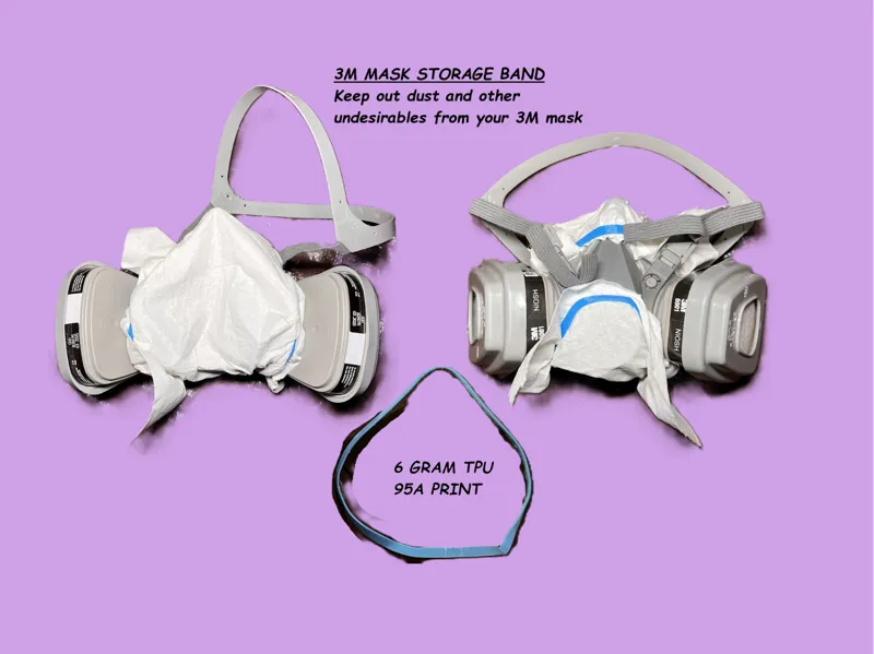 3M Mask Storage Band - TPU