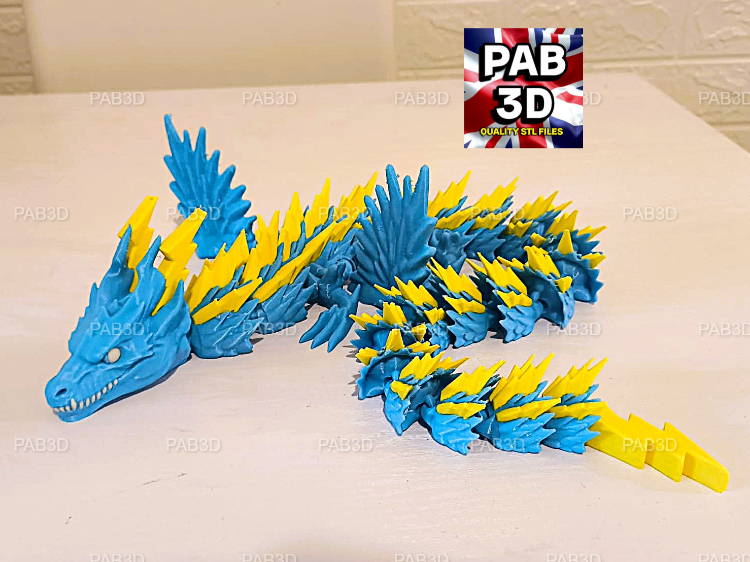 Articulated lightning dragon