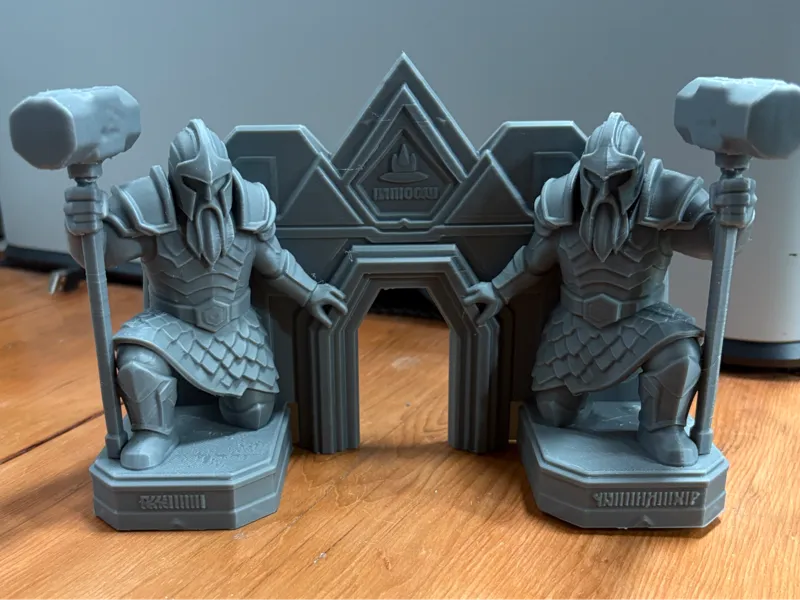 Dwarven Gatekeepers - Tabletop Gateway Terrain 