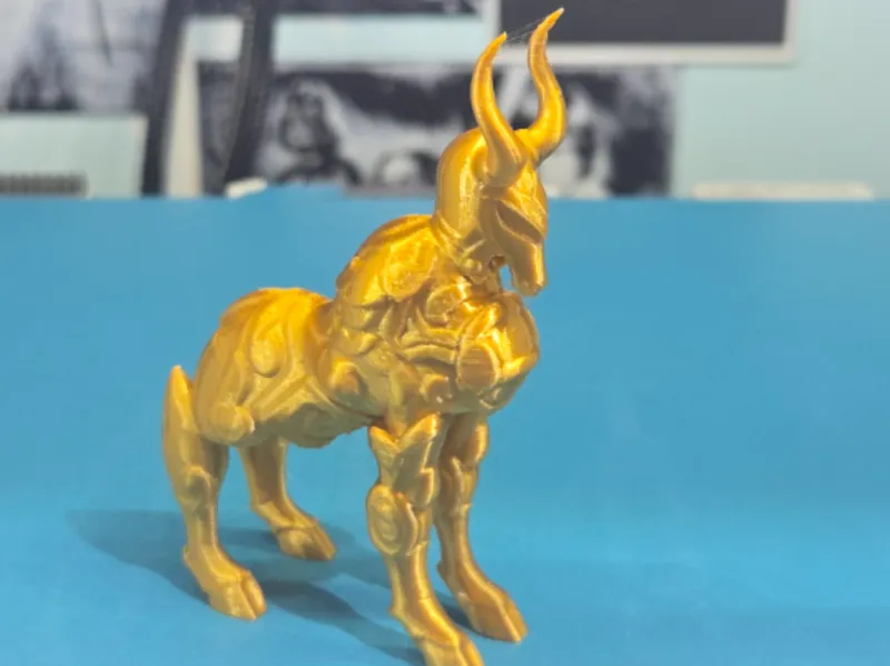armure d'or du capricorne version SOUL OF GOLD