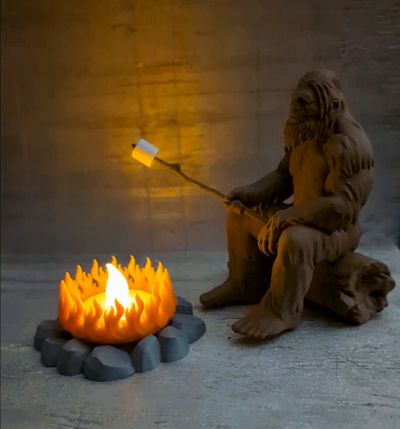 Bigfoot Campfire Tealight