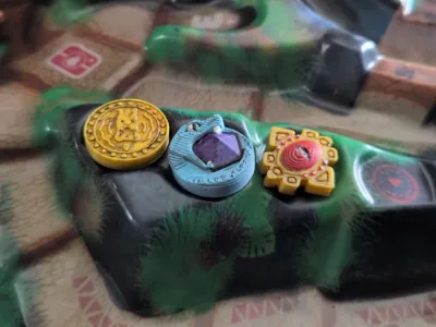 Fireball Island - Treasure Tokens