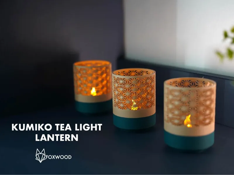 Kumiko Tea Light Lantern
