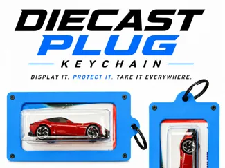 Diecast Plug Keychain Display