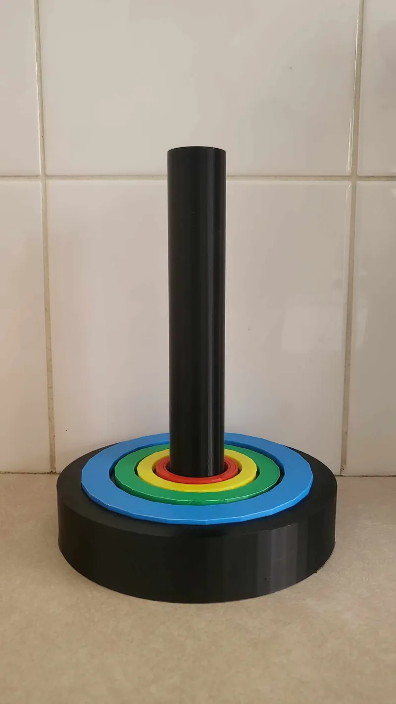 Paper Towel Ring Toss