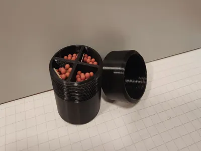 Matchstick case, water and impact proofed