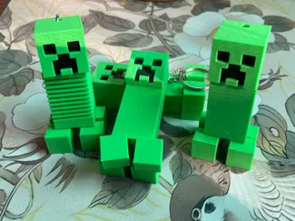 Creeper-Keychain Ornament