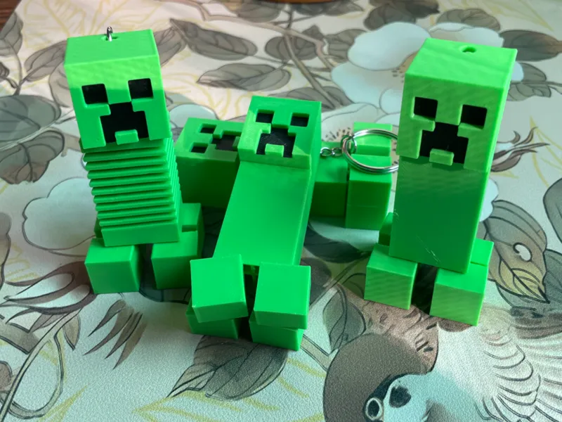 Creeper-Keychain Ornament