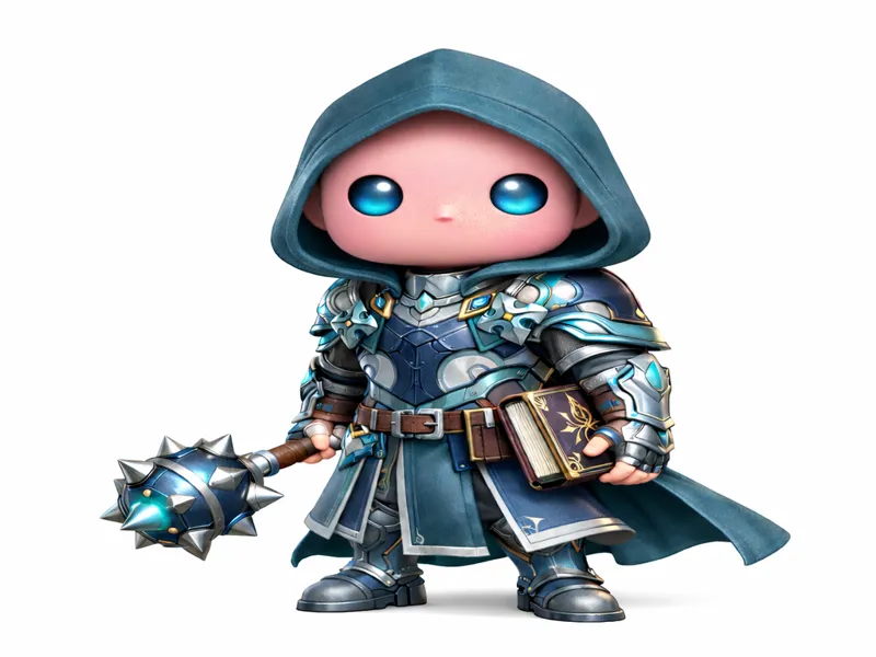 Byung Gu – Solo Leveling  Chibi Funko Style Healer